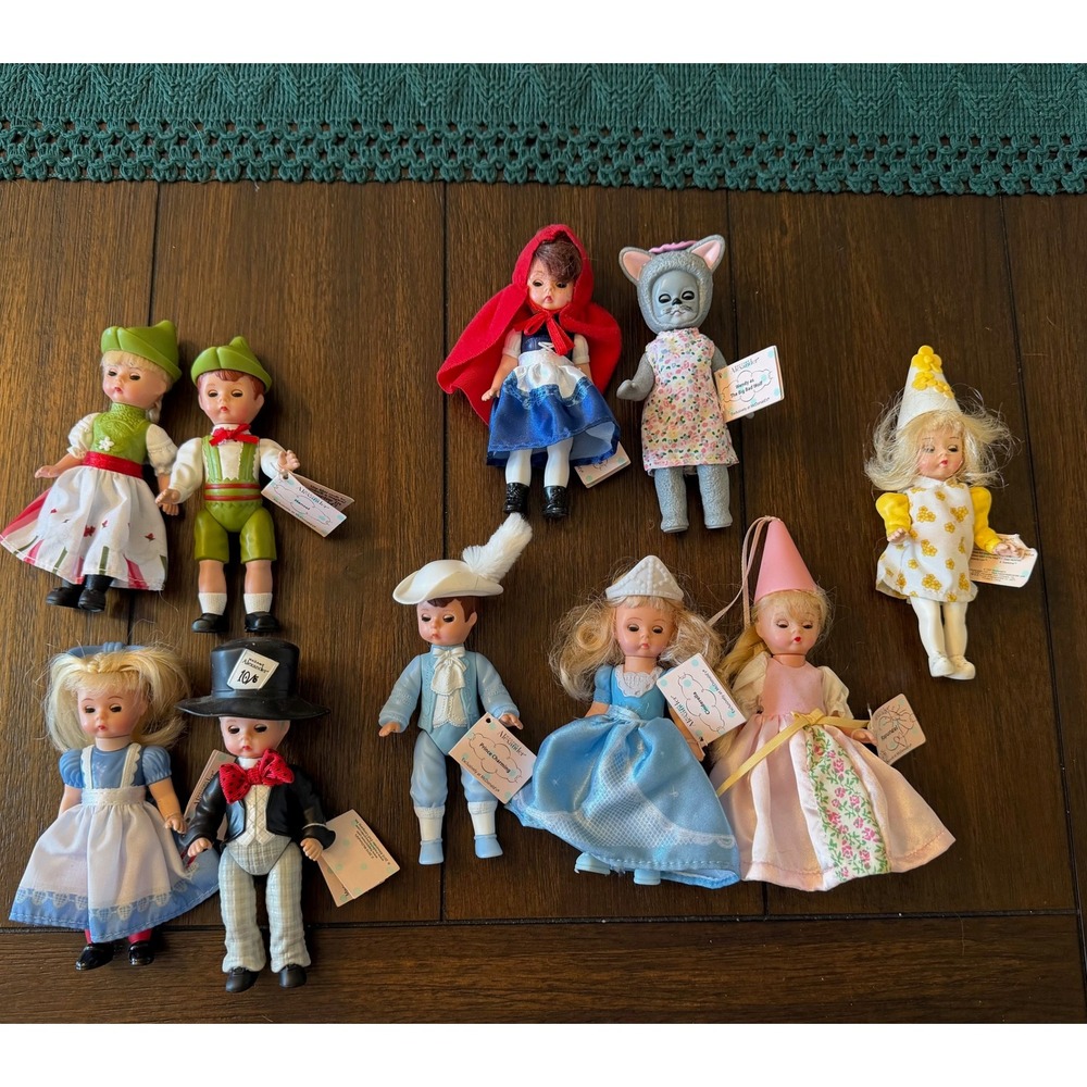 Madame Alexander McDonalds Happy Meal Doll Lot of 10 Storybook Fairytale Figures